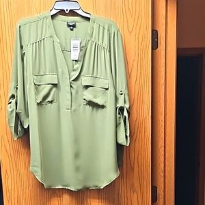 TORRID Olive Green Women's Top
